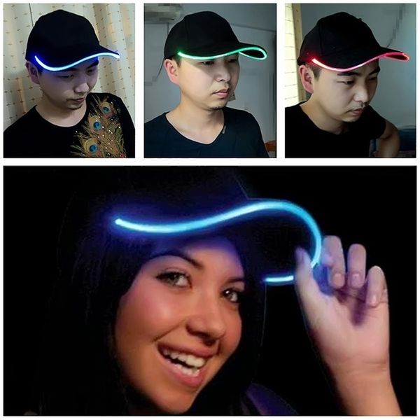 new punk style led light baseball caps hat luminous cap fashion snapback hat fiber optic hat tourism hut
new punk style led light baseball caps hat luminous cap fashion snapback hat fiber optic hat tourism hut
