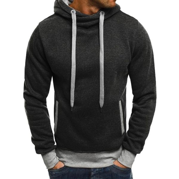 sweatershirt men's casual shirt fashion pure color pullover hoodie long sleeve sweatershirt blouse autumn, Black
sweatershirt men's casual shirt fashion pure color pullover hoodie long sleeve sweatershirt blouse autumn, Black