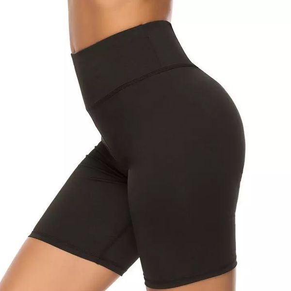 toivotuksia new fashionable women solid color elasticity gym active black hig waist cycling slim shorts for ladies, White;black
toivotuksia new fashionable women solid color elasticity gym active black hig waist cycling slim shorts for ladies, White;black
