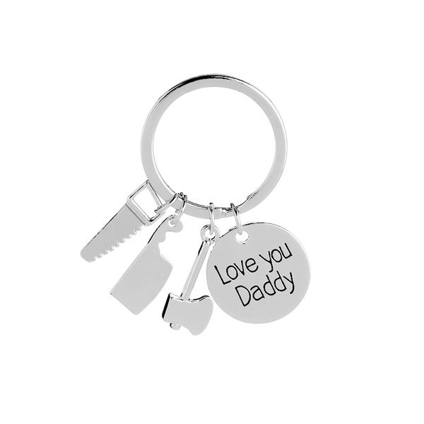 fashion new key rings hand tools keychains daddy keyring gift for dad fathers day bag pendant ing, Silver
fashion new key rings hand tools keychains daddy keyring gift for dad fathers day bag pendant ing, Silver