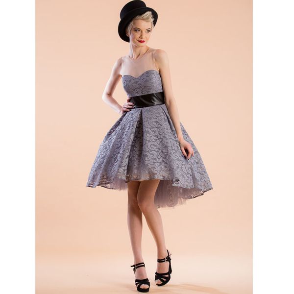 casual patchwork lace ball gown women dress solid hollow out see through sleeveless summer dresses o neck mini vestidos, Black;gray
casual patchwork lace ball gown women dress solid hollow out see through sleeveless summer dresses o neck mini vestidos, Black;gray