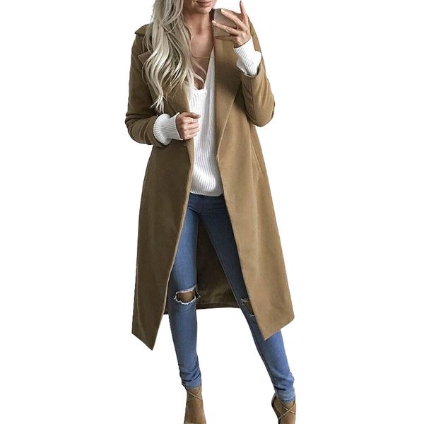 women clothes winter women's sweater coats 2019 fashion long coat lapel parka jacket cardigan overcoat outwear dropshipping, Black
women clothes winter women's sweater coats 2019 fashion long coat lapel parka jacket cardigan overcoat outwear dropshipping, Black