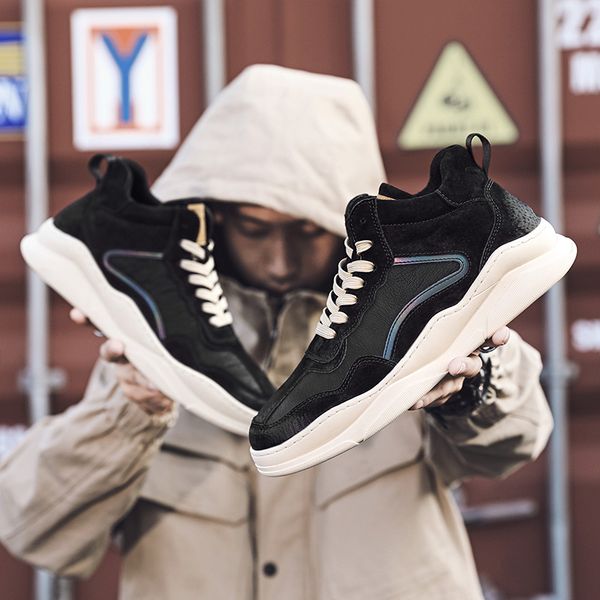 2019 men's winter snow boots fur ankle boots men's casual shoes plush outdoor work safety, Black
2019 men's winter snow boots fur ankle boots men's casual shoes plush outdoor work safety, Black