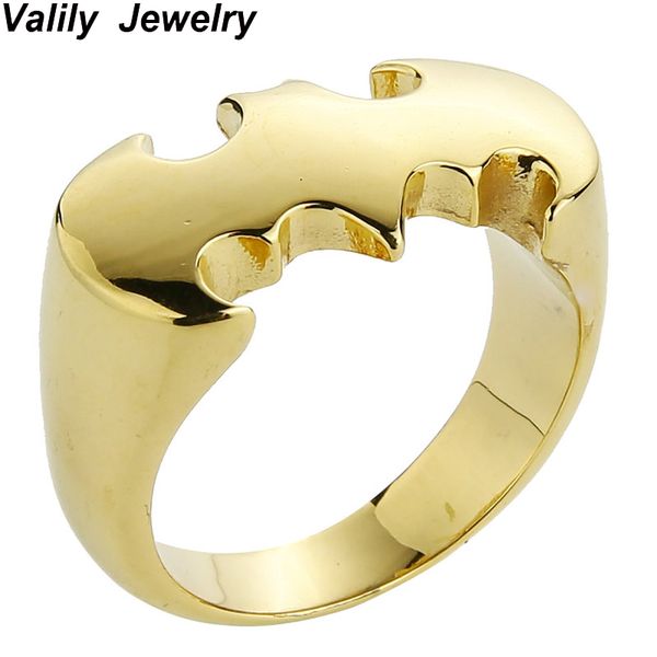 valily jewelry men's ring batman superhero symbol golden ring stainless steel simple bat rings for women men rings jewelry
valily jewelry men's ring batman superhero symbol golden ring stainless steel simple bat rings for women men rings jewelry