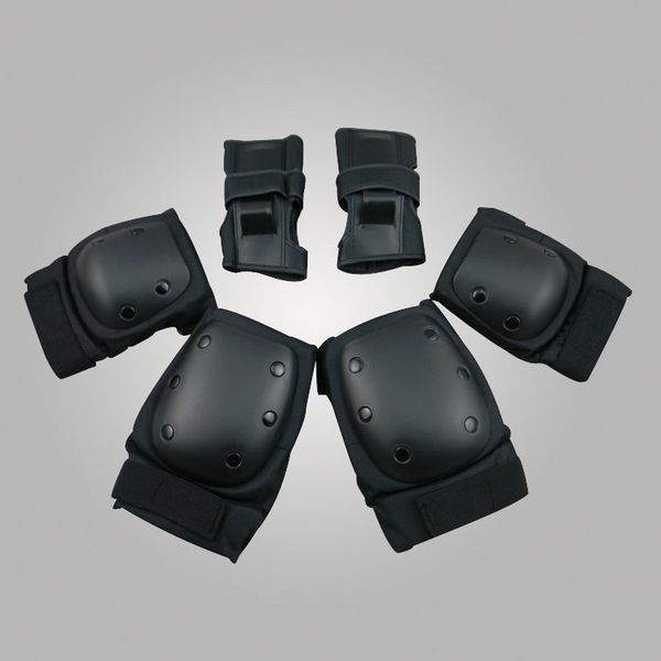lanova 6pcs/set adults skating protective gear elbow knee pads wristguard cycling skateboard ice skating roller protector, Black;gray
lanova 6pcs/set adults skating protective gear elbow knee pads wristguard cycling skateboard ice skating roller protector, Black;gray