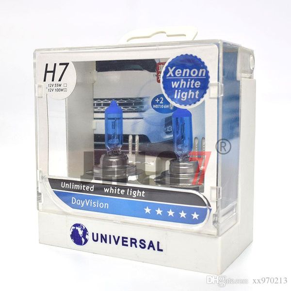 2pcs H7 55W 100W галогенная лампа Супер яркие Противотуманные фары высокой мощности авт
2pcs H7 55W 100W галогенная лампа Супер яркие Противотуманные фары высокой мощности авт