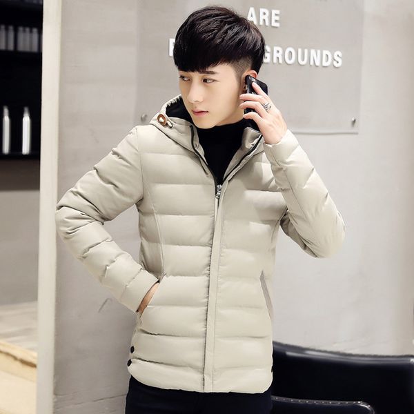 brand new winter jacket men warm padded hooded overcoat fashion casual parka male jacket, Black
brand new winter jacket men warm padded hooded overcoat fashion casual parka male jacket, Black