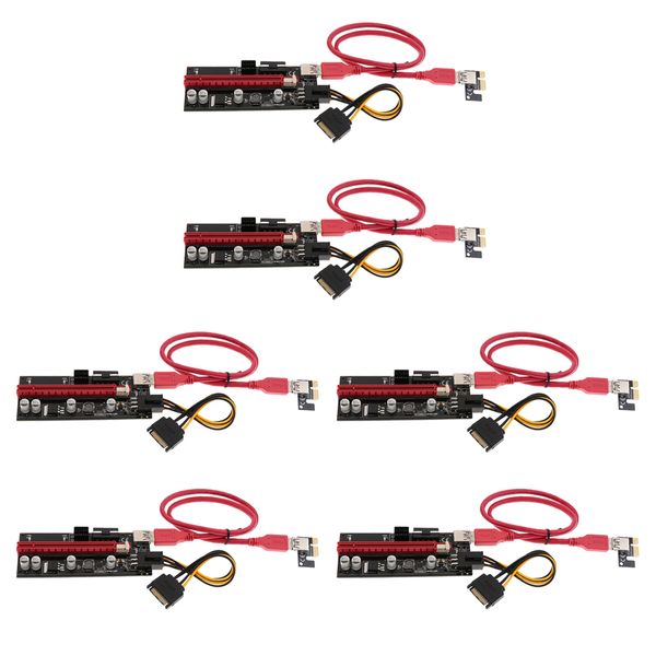 6pack рослости pcie 1x до 16х райзер карту графики добычи+60 см usb 3.0 кабель удлинительный кабель
6pack рослости pcie 1x до 16х райзер карту графики добычи+60 см usb 3.0 кабель удлинительный кабель