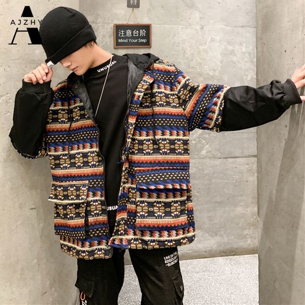 velvet fleece thick men jackets and coats winter warm parka streetwear ethnic patchwork pockets hip hop fashions hoodie jacket, Black
velvet fleece thick men jackets and coats winter warm parka streetwear ethnic patchwork pockets hip hop fashions hoodie jacket, Black