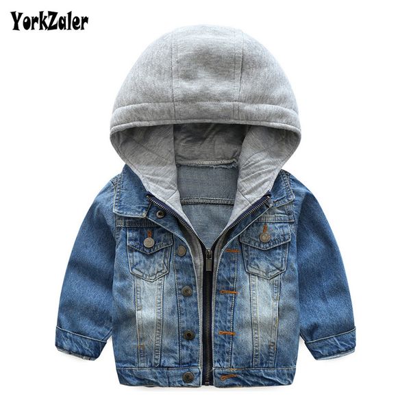 yorkzaler kids jacket for girl boy long sleeve hooded denim children's coats spring autumn toddler baby cotton clothing 24m-7y, Blue;gray
yorkzaler kids jacket for girl boy long sleeve hooded denim children's coats spring autumn toddler baby cotton clothing 24m-7y, Blue;gray