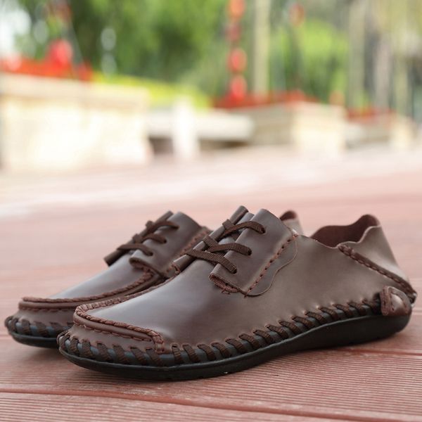 genuine leather leisure male loafers breathable men casual shoes vintage flats loafers male moccasins men driving shoes hc-509, Black
genuine leather leisure male loafers breathable men casual shoes vintage flats loafers male moccasins men driving shoes hc-509, Black