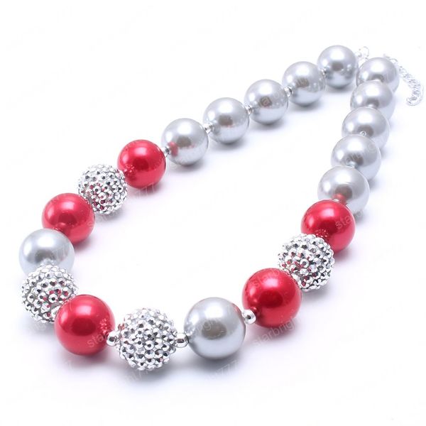 silver+red color baby kid chunky necklace christmas girl kids bubblegum chunky bead necklace children jewelry, Red;brown
silver+red color baby kid chunky necklace christmas girl kids bubblegum chunky bead necklace children jewelry, Red;brown