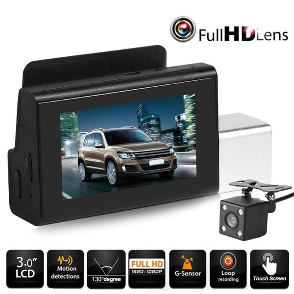 car dvr 3 inch screen full hd 1080p 320° rotatable lens dashboard camera bracket adsorbed on windshield vga rear camera record
car dvr 3 inch screen full hd 1080p 320° rotatable lens dashboard camera bracket adsorbed on windshield vga rear camera record
