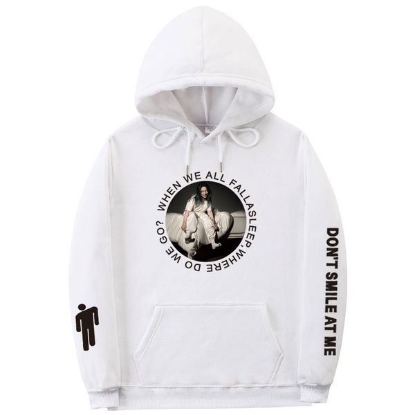 billie eilish hoodie мода печати толстовки женщины / мужчины с длинным рукавом фуфайки горячее повседневный хип-хоп streetwear sudadera homb, Black 
billie eilish hoodie мода печати толстовки женщины / мужчины с длинным рукавом фуфайки горячее повседневный хип-хоп streetwear sudadera homb, Black