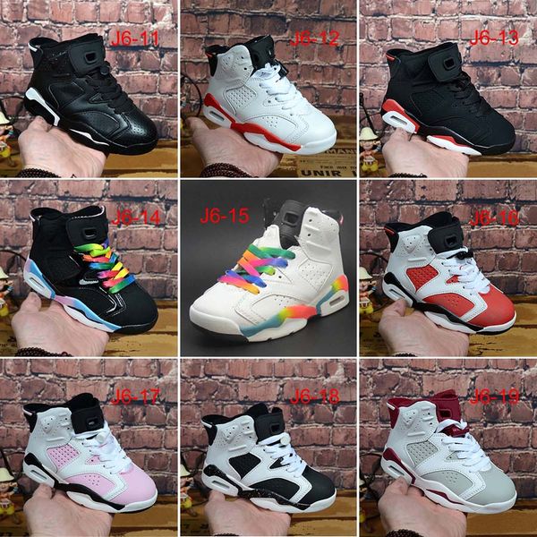 2018 children's 6 vi oreo infrared carmine basketball shoes kids 6s sports boys girls youths baby outdoor sneakers size 28-35, Black
2018 children's 6 vi oreo infrared carmine basketball shoes kids 6s sports boys girls youths baby outdoor sneakers size 28-35, Black