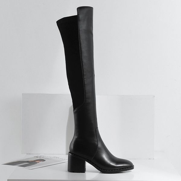 ryvba woman winter 7cm high heels stretch genuine leather thigh high black over the knee boots women 2019 for girls ladies shoes
ryvba woman winter 7cm high heels stretch genuine leather thigh high black over the knee boots women 2019 for girls ladies shoes
