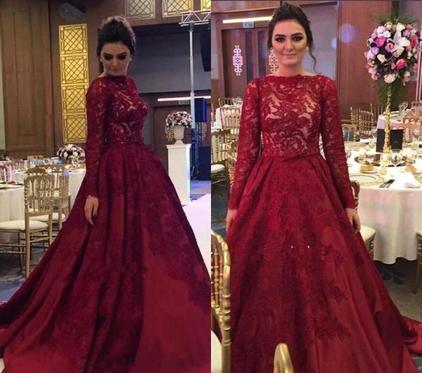 burgundy evening dress arabic muslim a line lace long sleeves holiday women wear formal party prom gown custom made plus size, Black;red
burgundy evening dress arabic muslim a line lace long sleeves holiday women wear formal party prom gown custom made plus size, Black;red