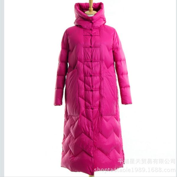 2019 vintage hooded winter jacket women down cotton long warm winter female coat long parka parkas hooded outwear, Black
2019 vintage hooded winter jacket women down cotton long warm winter female coat long parka parkas hooded outwear, Black