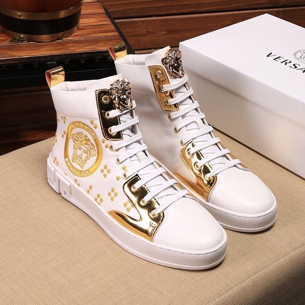 france high-end brand high help casual shoes mens printed letters fashion style air basketball shoes,with original box f8, Black
france high-end brand high help casual shoes mens printed letters fashion style air basketball shoes,with original box f8, Black