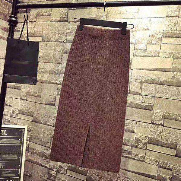women's versatile knit elastic skirts female autumn winter warm mesh straight ribbed skirt mid-long black bag hip skirt
women's versatile knit elastic skirts female autumn winter warm mesh straight ribbed skirt mid-long black bag hip skirt