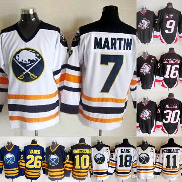 Buffalo Sabres 7 Rick Martin 30 Ryan Miller 10 Hawerchuk Ice 11 Gilbert Perreault 9 Derek Roy 16 Pat LaFontaine 18 Danny Gare Hockey Jerseys
Buffalo Sabres 7 Rick Martin 30 Ryan Miller 10 Hawerchuk Ice 11 Gilbert Perreault 9 Derek Roy 16 Pat LaFontaine 18 Danny Gare Hockey Jerseys