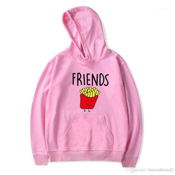 hoodies men women hooded spring autumn sweatshirts friend rose designer, Black