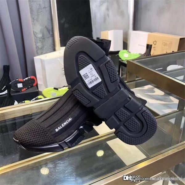 19ssbalencia design speed runner trainers all black turnschuhe sock flat trainer sneakersd with original box, Blue;gray
19ssbalencia design speed runner trainers all black turnschuhe sock flat trainer sneakersd with original box, Blue;gray