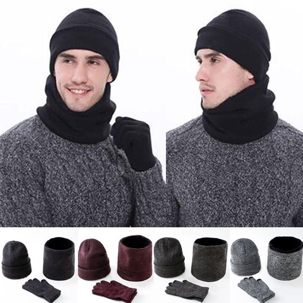 hat scarf glove 3 in 1 2019 winter men women fashion solid color gifts thick warm wool knitted stretch beanies scarves gloves, Blue;gray
hat scarf glove 3 in 1 2019 winter men women fashion solid color gifts thick warm wool knitted stretch beanies scarves gloves, Blue;gray