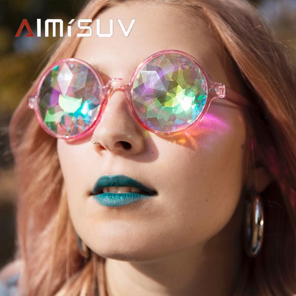 aimisuv калейдоскоп солнцезащитных очки женщины горячих продаж круглой каркасные rave фестиваль стильных мужские очки party queen подарки, White;black
aimisuv калейдоскоп солнцезащитных очки женщины горячих продаж круглой каркасные rave фестиваль стильных мужские очки party queen подарки, White;black
