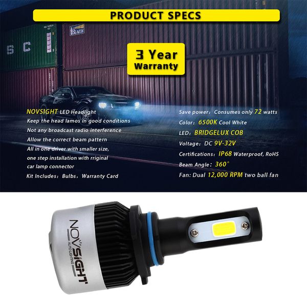 36w car led headlights fog lights 6500k white light led headlight cob bulbs 2pcs/set
36w car led headlights fog lights 6500k white light led headlight cob bulbs 2pcs/set