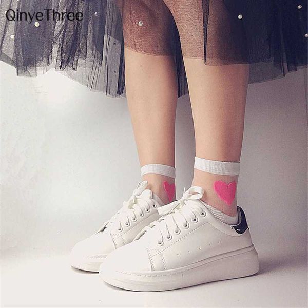 cute fashion transparent love heart women socks girls comfortable soft heart pattern meias cotton bottom calcetines mujer, Black;white
cute fashion transparent love heart women socks girls comfortable soft heart pattern meias cotton bottom calcetines mujer, Black;white