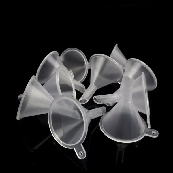 small clear plastic pp mini funnels packaging travel tools for empty bottle filling perfumes essential oils
small clear plastic pp mini funnels packaging travel tools for empty bottle filling perfumes essential oils