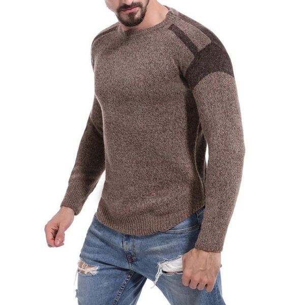 mens fashion simple color stitching long sleeve sweaters males casual round neck knitted pullovers warm base shirts 2019 new, White;black
mens fashion simple color stitching long sleeve sweaters males casual round neck knitted pullovers warm base shirts 2019 new, White;black