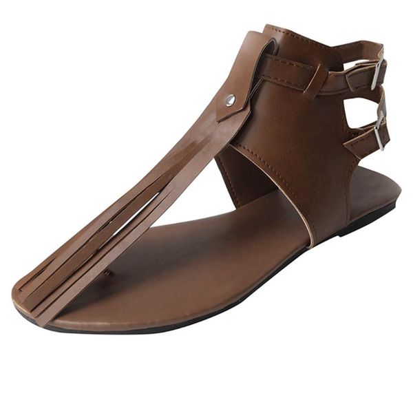 sagace sandals shallow buckle strap summer women's ankle double buckle shoes open toe sandals roman style tassels 2, Black
sagace sandals shallow buckle strap summer women's ankle double buckle shoes open toe sandals roman style tassels 2, Black