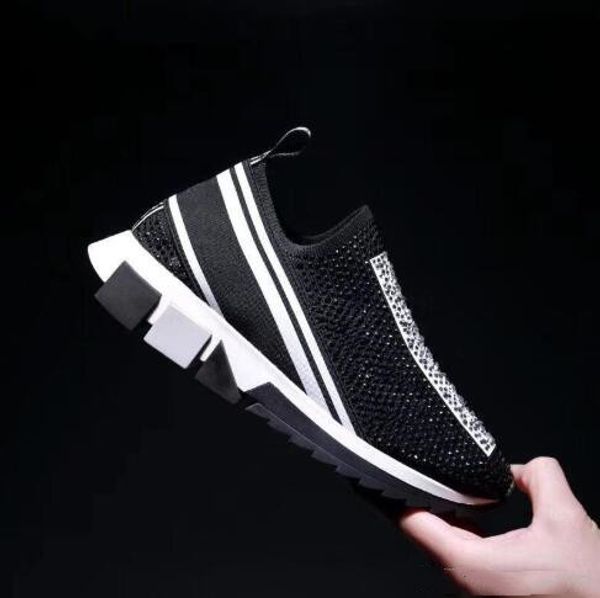 luxury fashion sorrento sneaker mens designer shoes fabric stretch jersey slip-on sneaker lady two-tone rubber micro sole casual shoes, Black
luxury fashion sorrento sneaker mens designer shoes fabric stretch jersey slip-on sneaker lady two-tone rubber micro sole casual shoes, Black