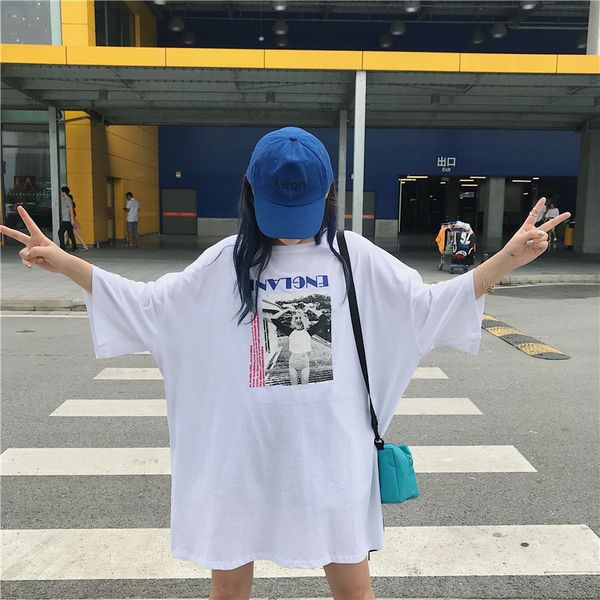 new style korean-style ins lower body missing hip hop mid-length women's disco dancing bf fashion, White
new style korean-style ins lower body missing hip hop mid-length women's disco dancing bf fashion, White