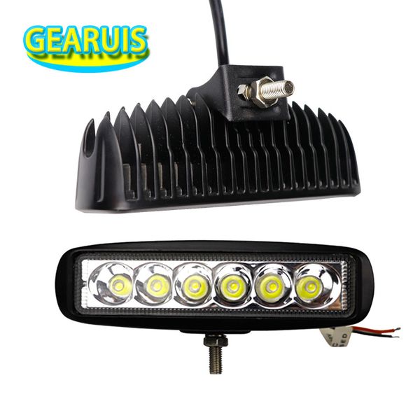 2pcs 18w drl led spot flood 6 led*3w 1a work light worklight 9-30v led work lights for off road vehicle suv car trucks
2pcs 18w drl led spot flood 6 led*3w 1a work light worklight 9-30v led work lights for off road vehicle suv car trucks