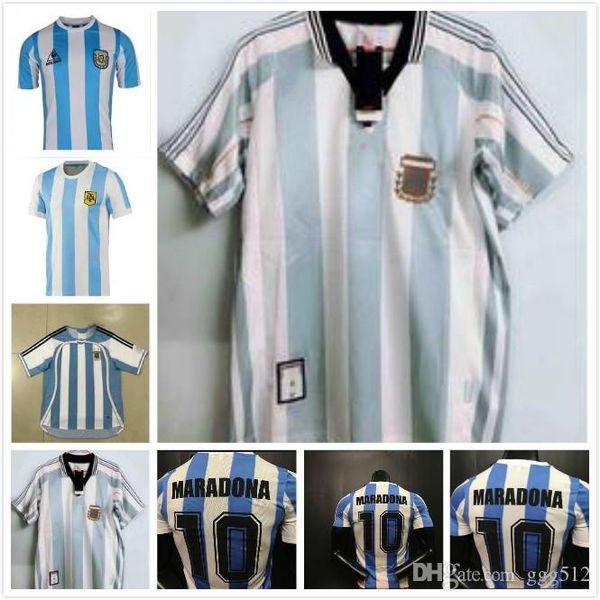 messi 86 maradona argentina retro soccer jersey 1986 vintage classic 78 06 maradona 1978 1998 2006 football shirts camiseta de futbol, Black;yellow
messi 86 maradona argentina retro soccer jersey 1986 vintage classic 78 06 maradona 1978 1998 2006 football shirts camiseta de futbol, Black;yellow