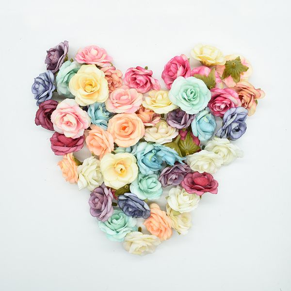 multicolor 10pcs 4cm artificial flowers for home wedding decoration accessories diy needlework gifts fake flowers wall silk rose
multicolor 10pcs 4cm artificial flowers for home wedding decoration accessories diy needlework gifts fake flowers wall silk rose