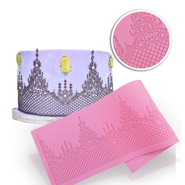 творческий кружева торт pattern силиконовый mold fondant шоколад плесень sugarcraft инструменты кухни
творческий кружева торт pattern силиконовый mold fondant шоколад плесень sugarcraft инструменты кухни
