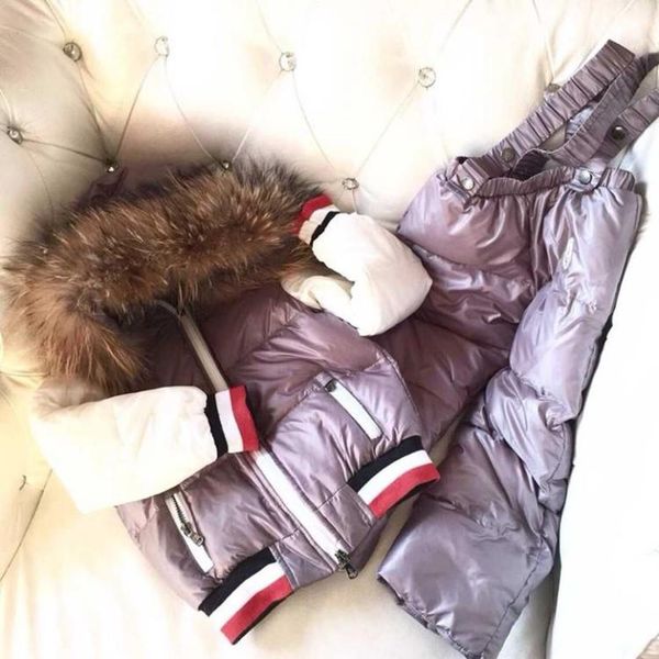 2019 winter jacket boy down jackets parka winter child down coat set raccoon fur hooded snow suits children pants ski suit, Blue;gray
2019 winter jacket boy down jackets parka winter child down coat set raccoon fur hooded snow suits children pants ski suit, Blue;gray