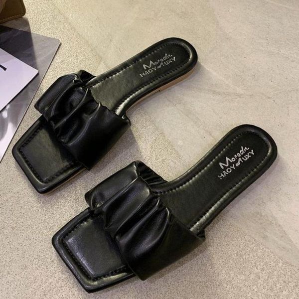 2020 new slippers leather women sandal open toe flat casual slides summer outdoor beach female flip flops, Black
2020 new slippers leather women sandal open toe flat casual slides summer outdoor beach female flip flops, Black