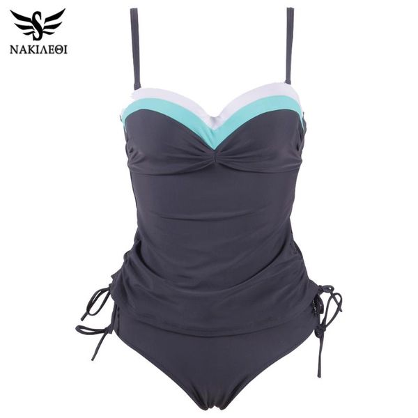 nakiaeoi 2019 new swimwear women swimsuit push up tankini set vintage retro bandage bathing suits beach wear plus size swimwear, White;black
nakiaeoi 2019 new swimwear women swimsuit push up tankini set vintage retro bandage bathing suits beach wear plus size swimwear, White;black