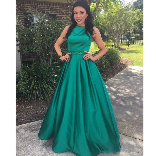 dark green evening dresses bead sequined sash graduation dresses jewel neck ruffles satin party gown for girl long train prom dress, Black;red
dark green evening dresses bead sequined sash graduation dresses jewel neck ruffles satin party gown for girl long train prom dress, Black;red