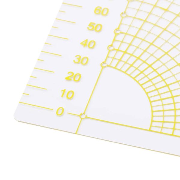 1pc tailor sewing tools quilting patchwork scrapbook circle fan foot seam ruler dropship, Black
1pc tailor sewing tools quilting patchwork scrapbook circle fan foot seam ruler dropship, Black