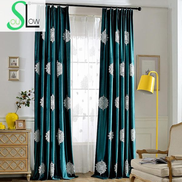 slow soul mark dark blue green velvet curtain bedroom curtains european embroidered french window for living room tulle kitchen
slow soul mark dark blue green velvet curtain bedroom curtains european embroidered french window for living room tulle kitchen