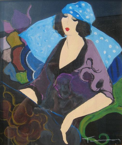 itzchak tarkay nouvelles фигурация главная произведения искусства современный портрет сеньоры ручной работы картины маслом на холсте вогнута 
itzchak tarkay nouvelles фигурация главная произведения искусства современный портрет сеньоры ручной работы картины маслом на холсте вогнута