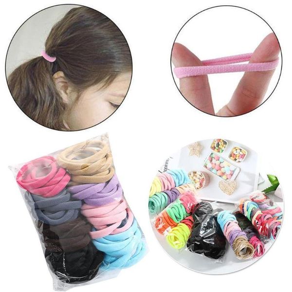 50 pcs women elastic cloth hair bands scrunchie hair tie ring rope girls headwear accessories muiti-color rope, Slivery;white
50 pcs women elastic cloth hair bands scrunchie hair tie ring rope girls headwear accessories muiti-color rope, Slivery;white
