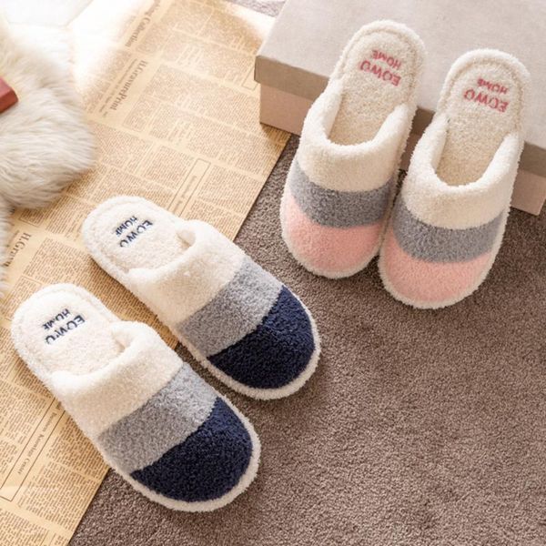 woman shoes slippers buty damskie flip flops couples mixed colors slides warm non-slip floor home slippers indoor shoes#d18, Black 
woman shoes slippers buty damskie flip flops couples mixed colors slides warm non-slip floor home slippers indoor shoes#d18, Black