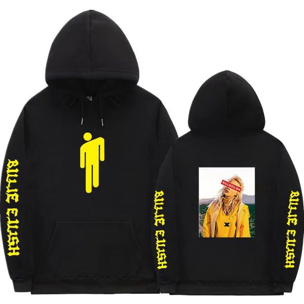 billie eilish mode sweats à capuche imprimés femmes/hommes à manches longues sweats capuche 2020 offre spéciale décontracté, Black
billie eilish mode sweats à capuche imprimés femmes/hommes à manches longues sweats capuche 2020 offre spéciale décontracté, Black